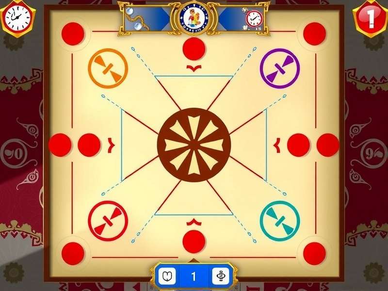 Carrom Royal Tournament Scene